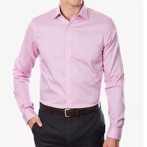CALVIN KLEIN REGULAR FIT COTTON DRESS SHIRT MEN